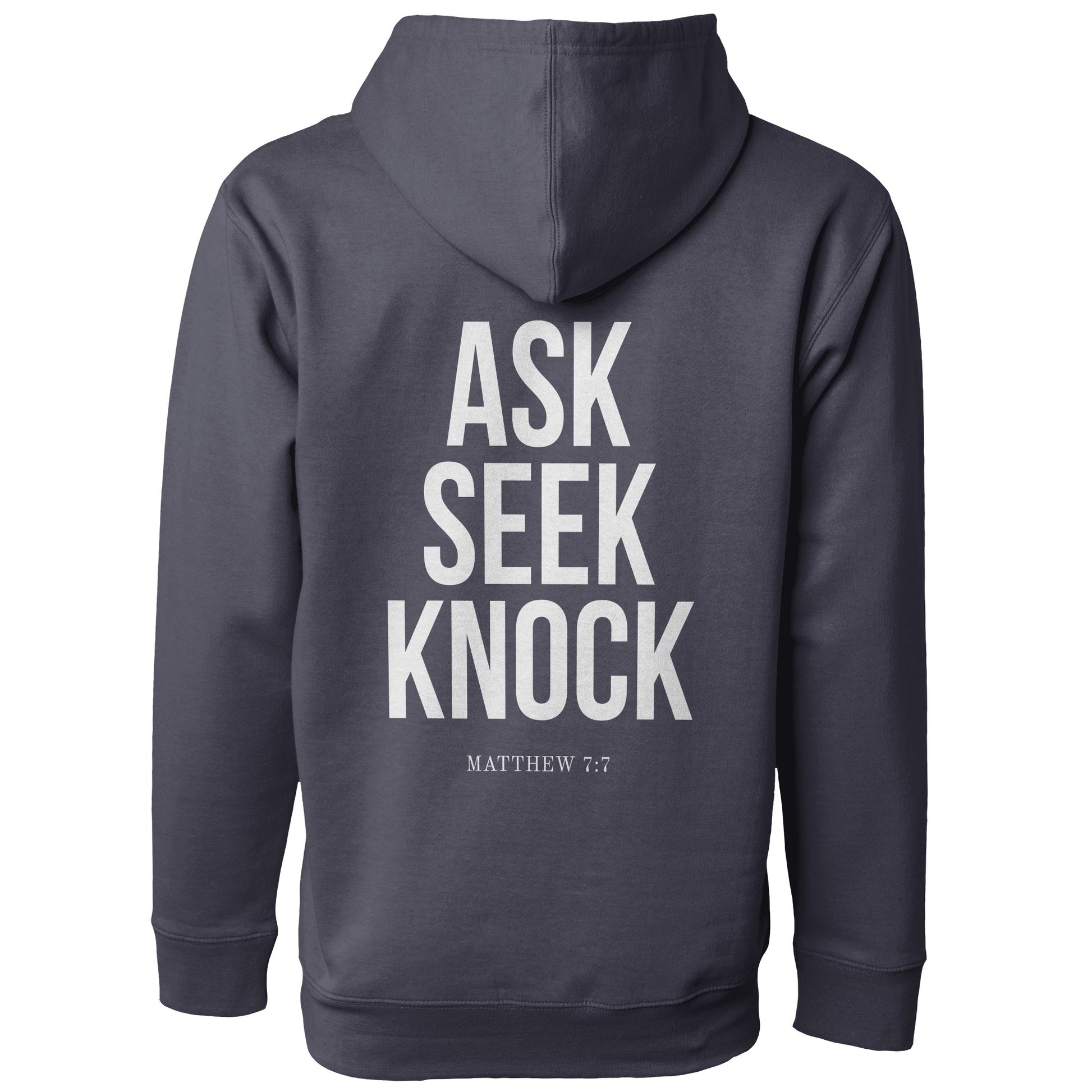 ASK Premium Hoodie - Slate Blue