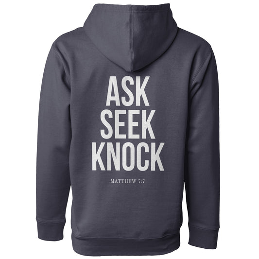 ASK Premium Hoodie - Slate Blue