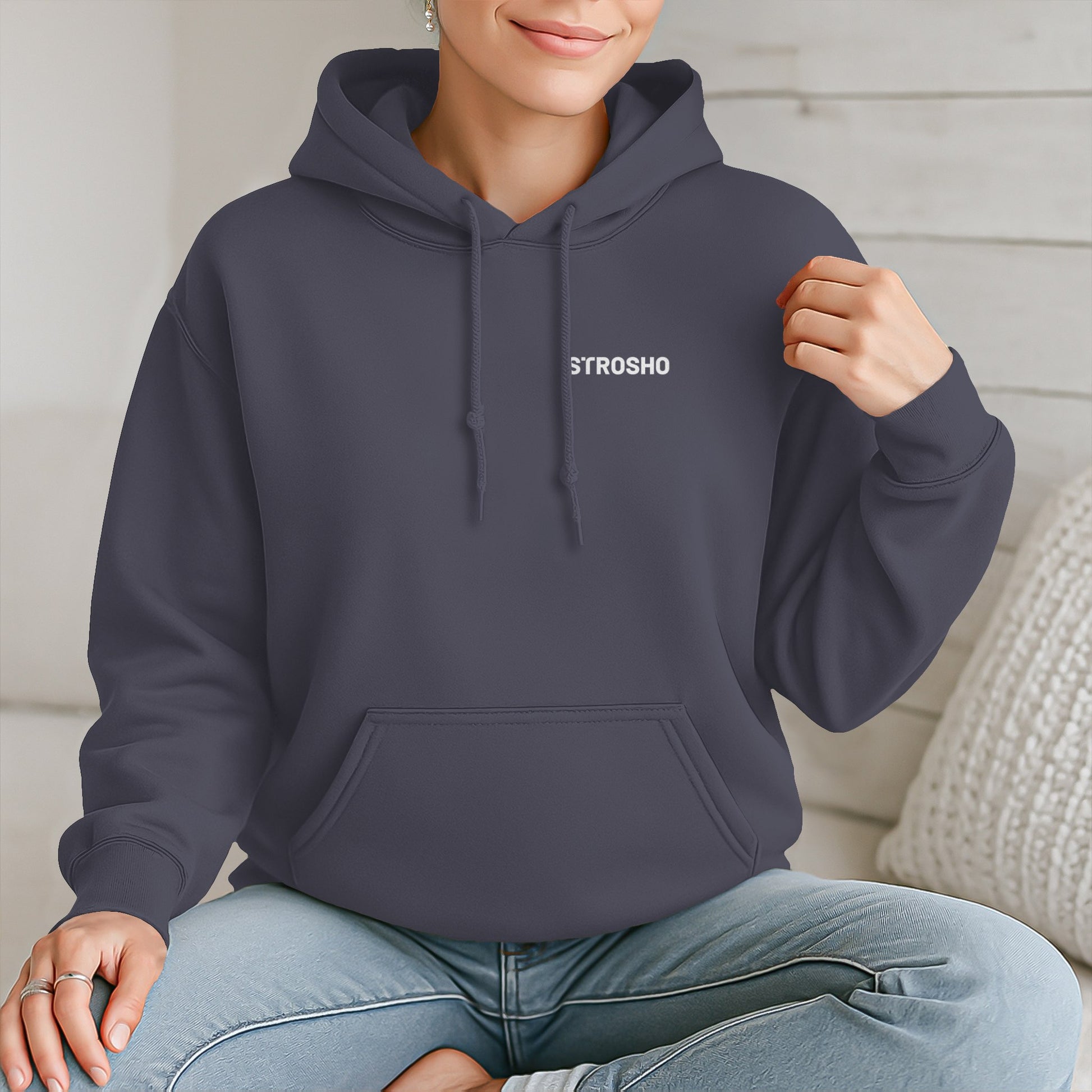 ASK Premium Hoodie - Slate Blue