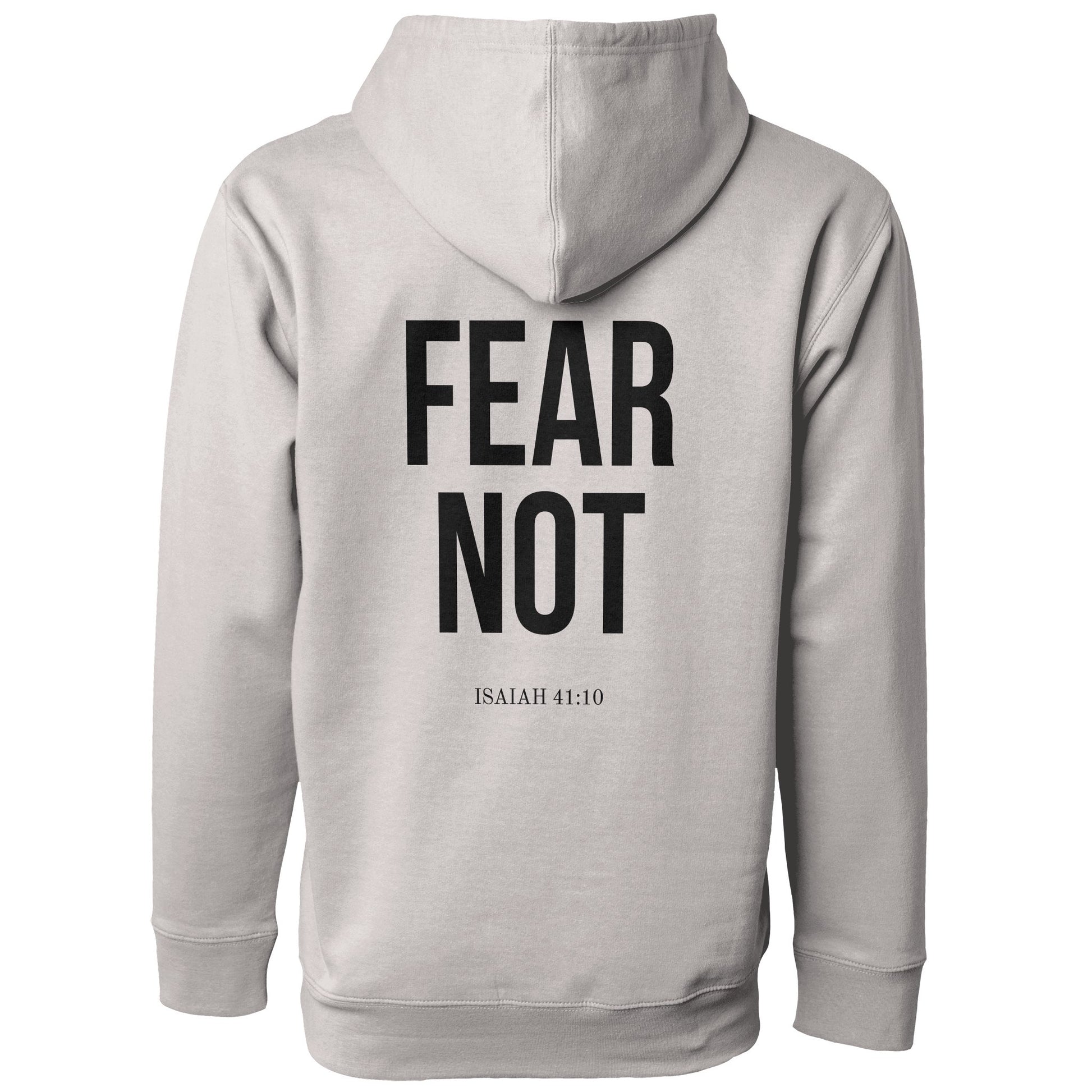 FEAR NOT Premium Hoodie - Bone