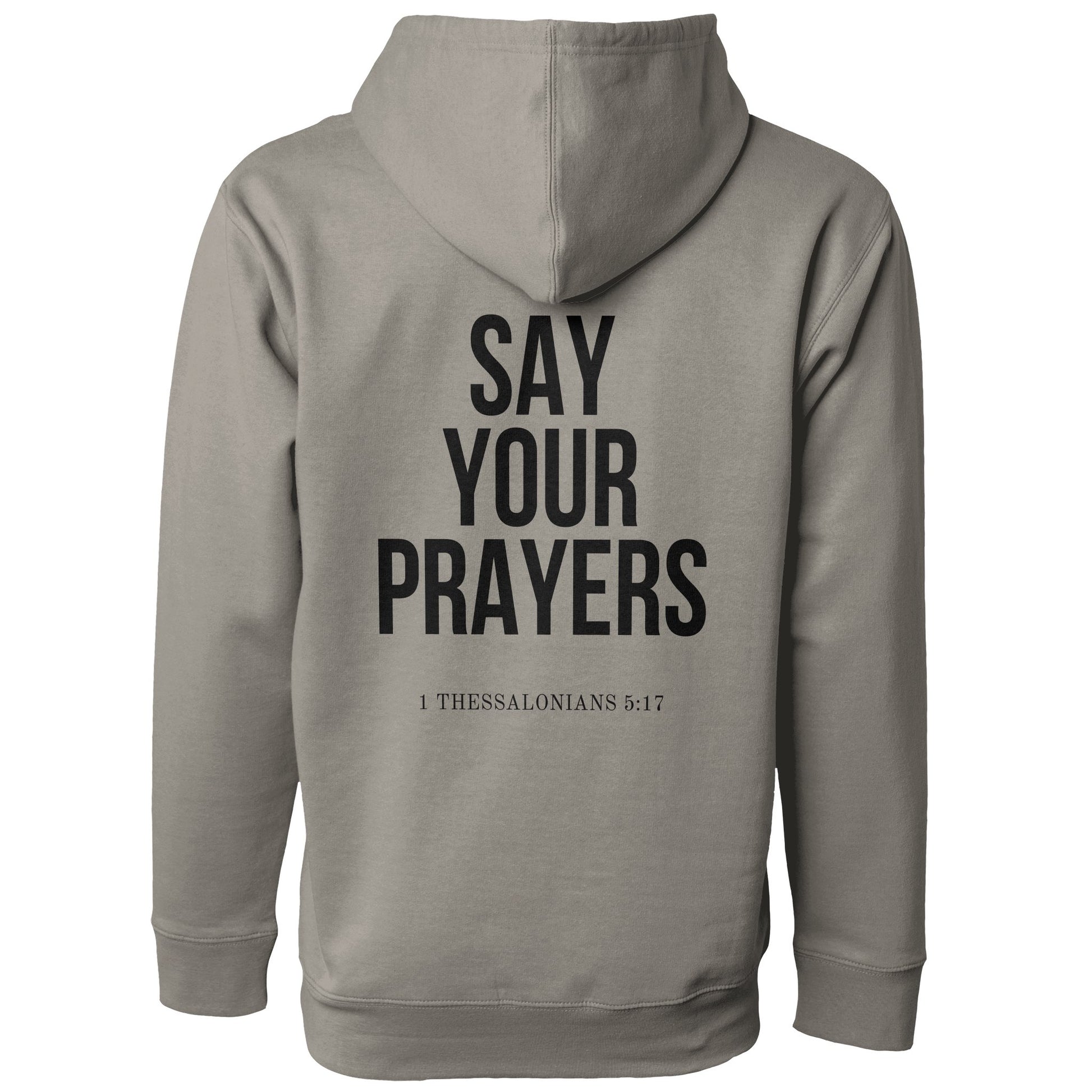 PRAYERS Premium Hoodie - Cement