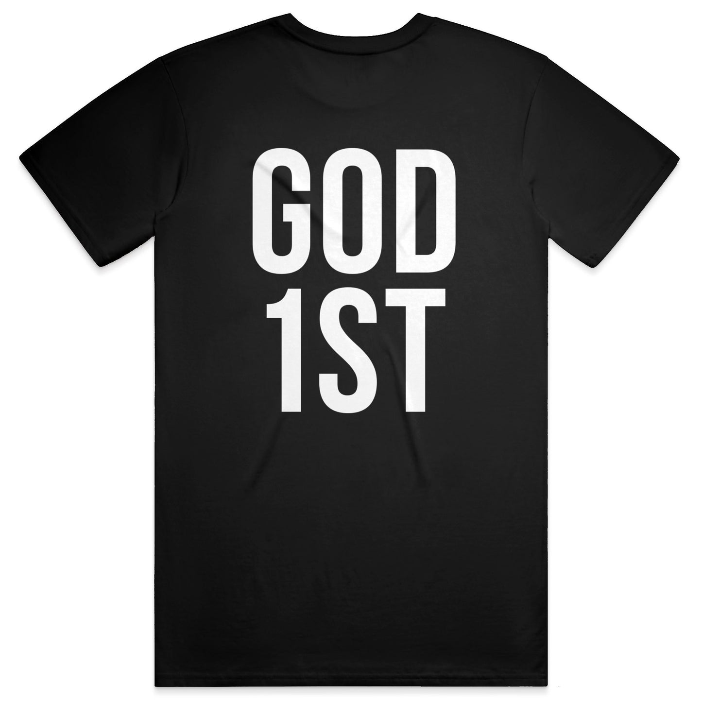 GOD 1ST Soft Tee - Black