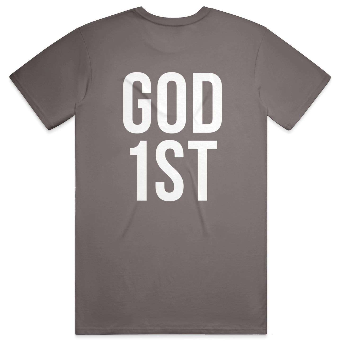 GOD 1ST Soft Tee - Graphite