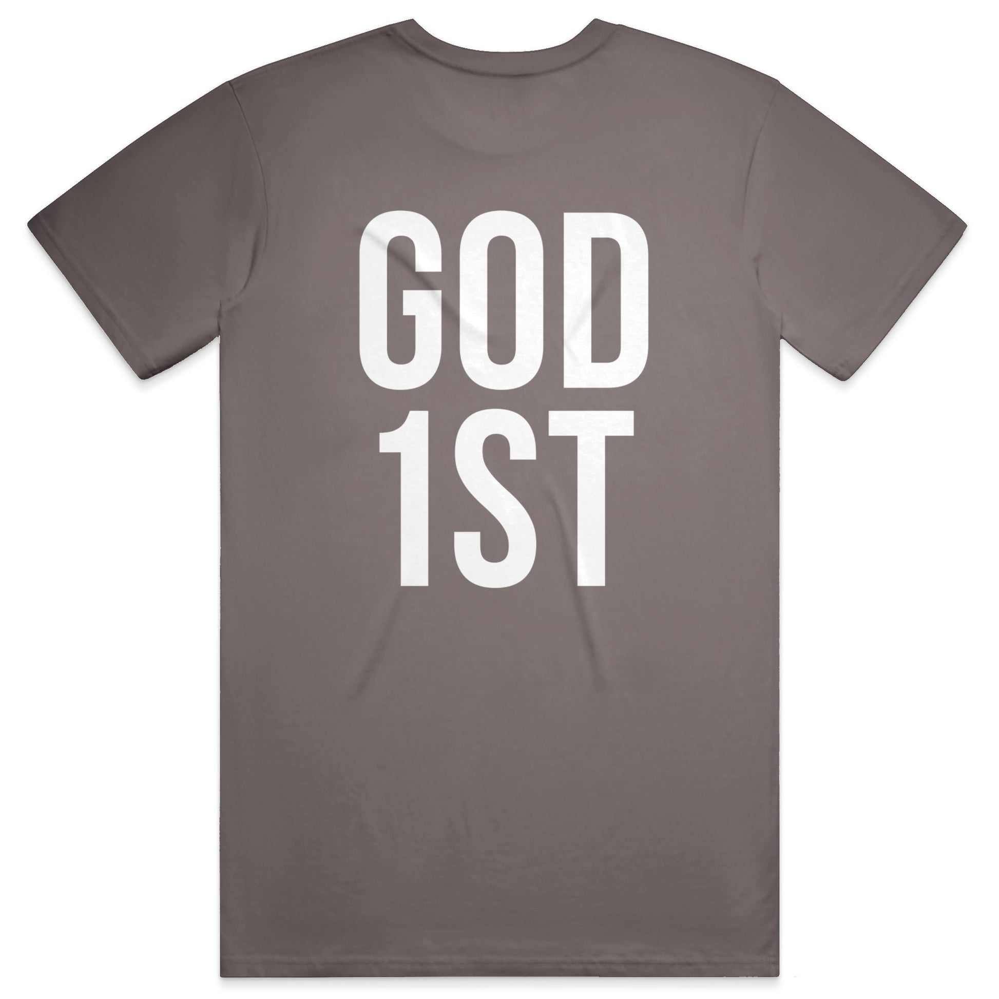 GOD 1ST Soft Tee - Graphite