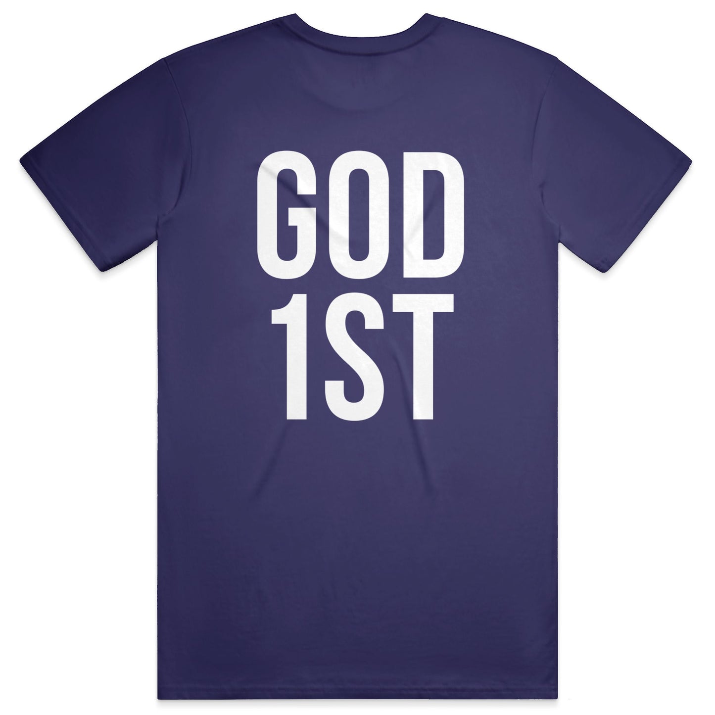 GOD 1ST Soft Tee - Team Navy
