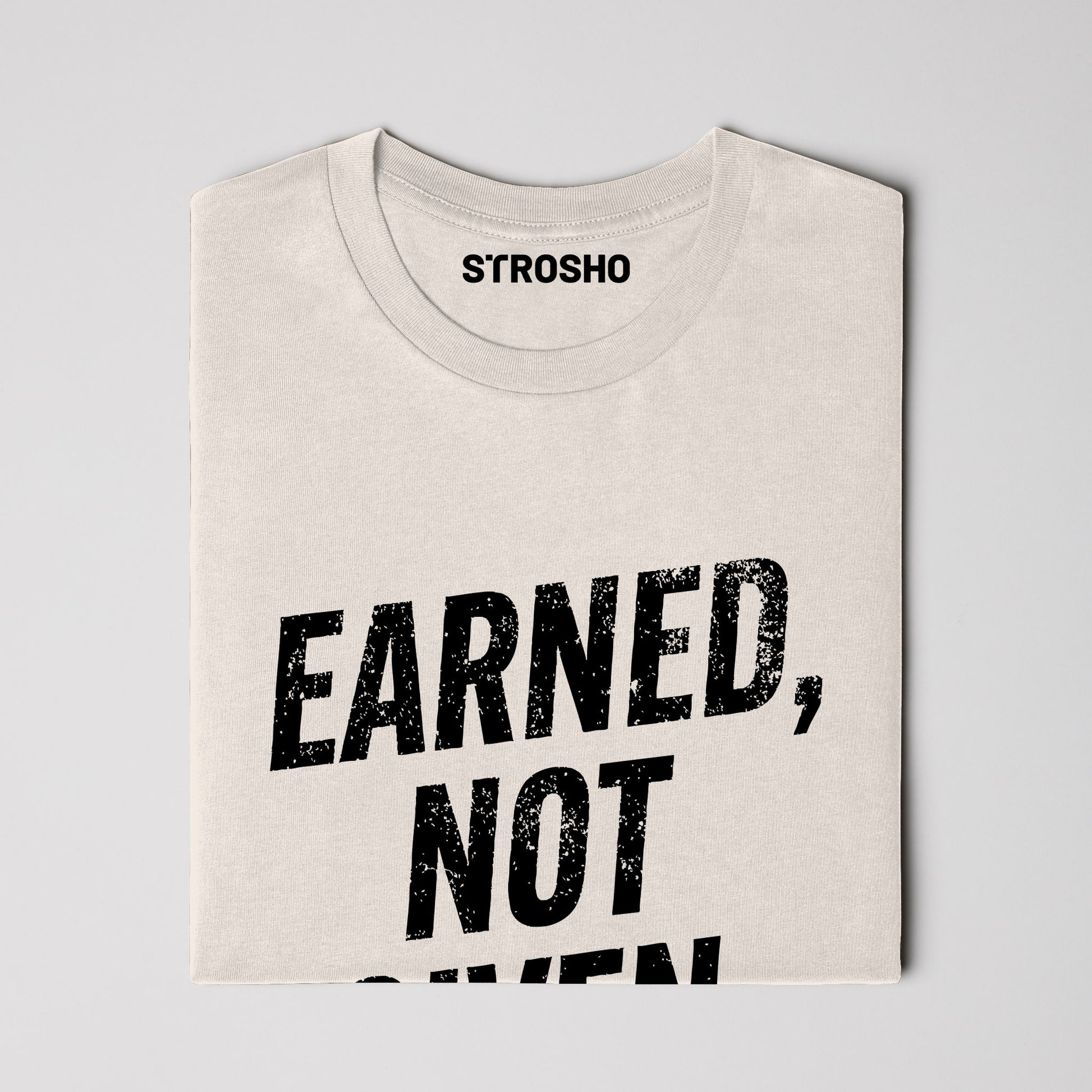 EARNED Midweight Tee - Ivory