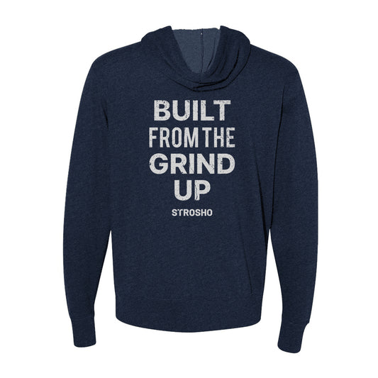 BUILT Zip Hoodie - Navy