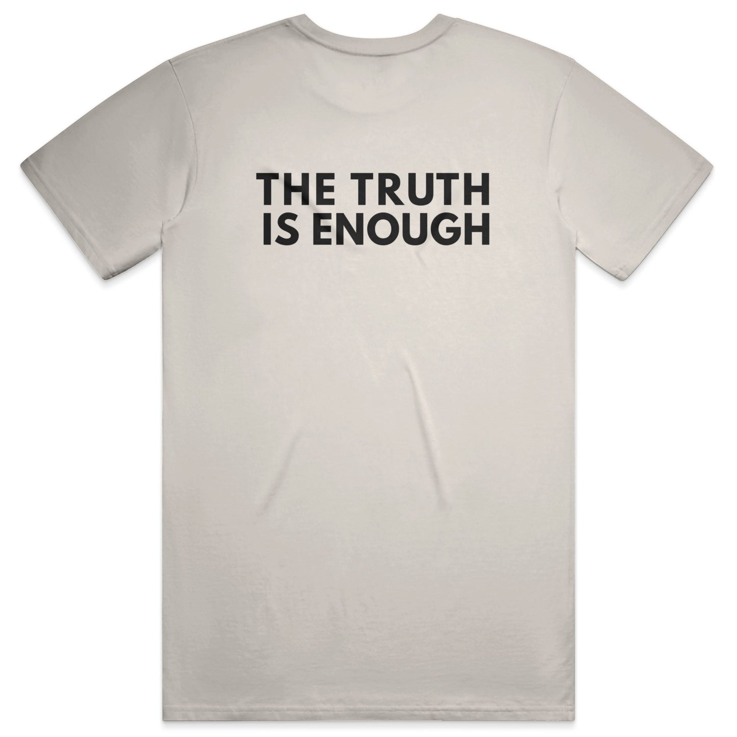 THE TRUTH IS ENOUGH Soft Tee - Vintage White