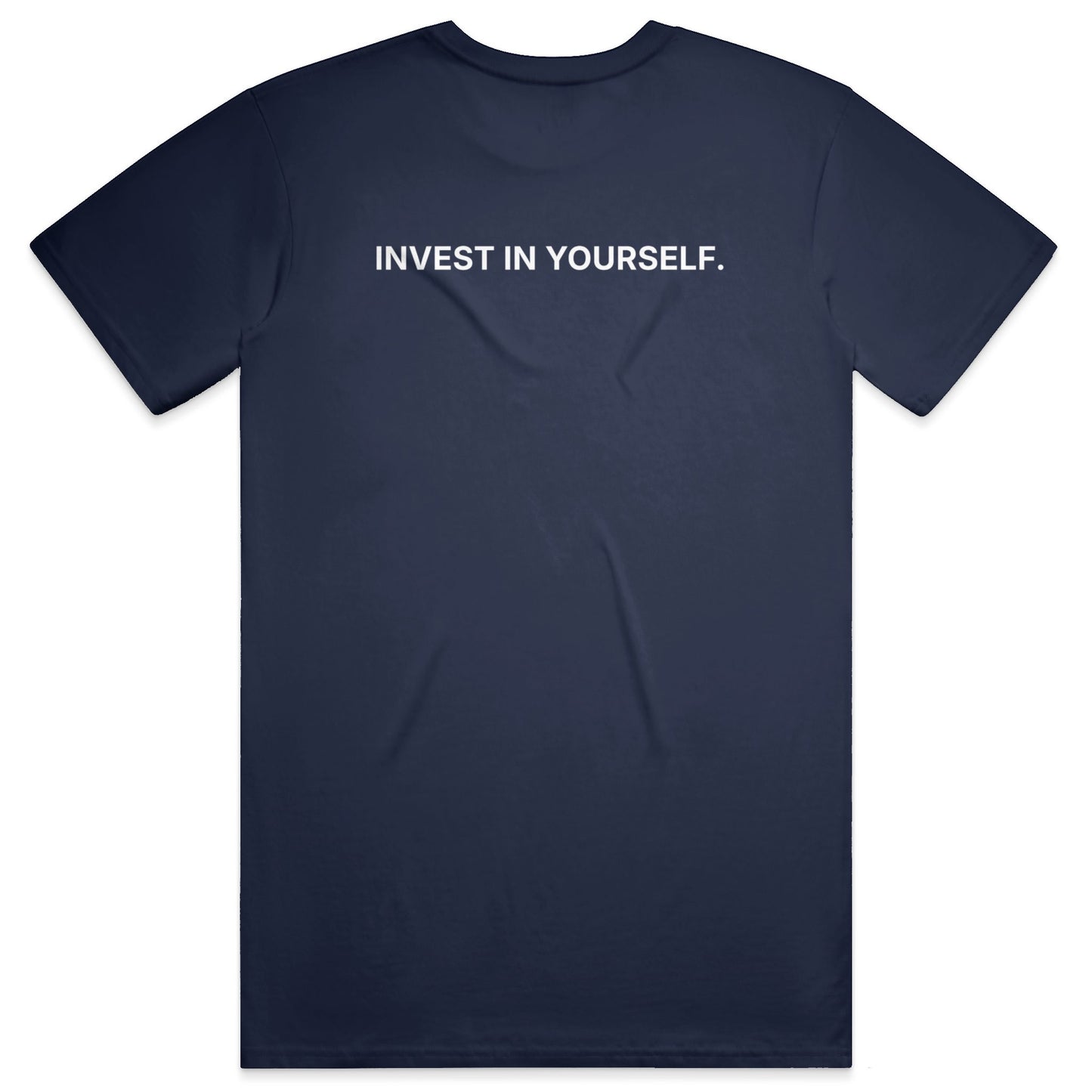 INVEST IN YOURSELF Soft Tee - Navy