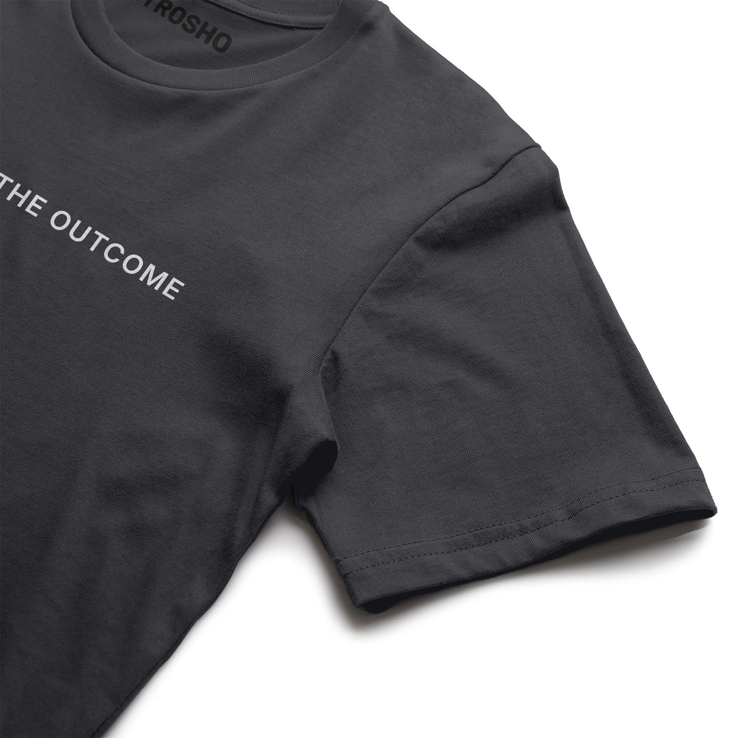 OWN THE OUTCOME Soft Tee - Vintage Black