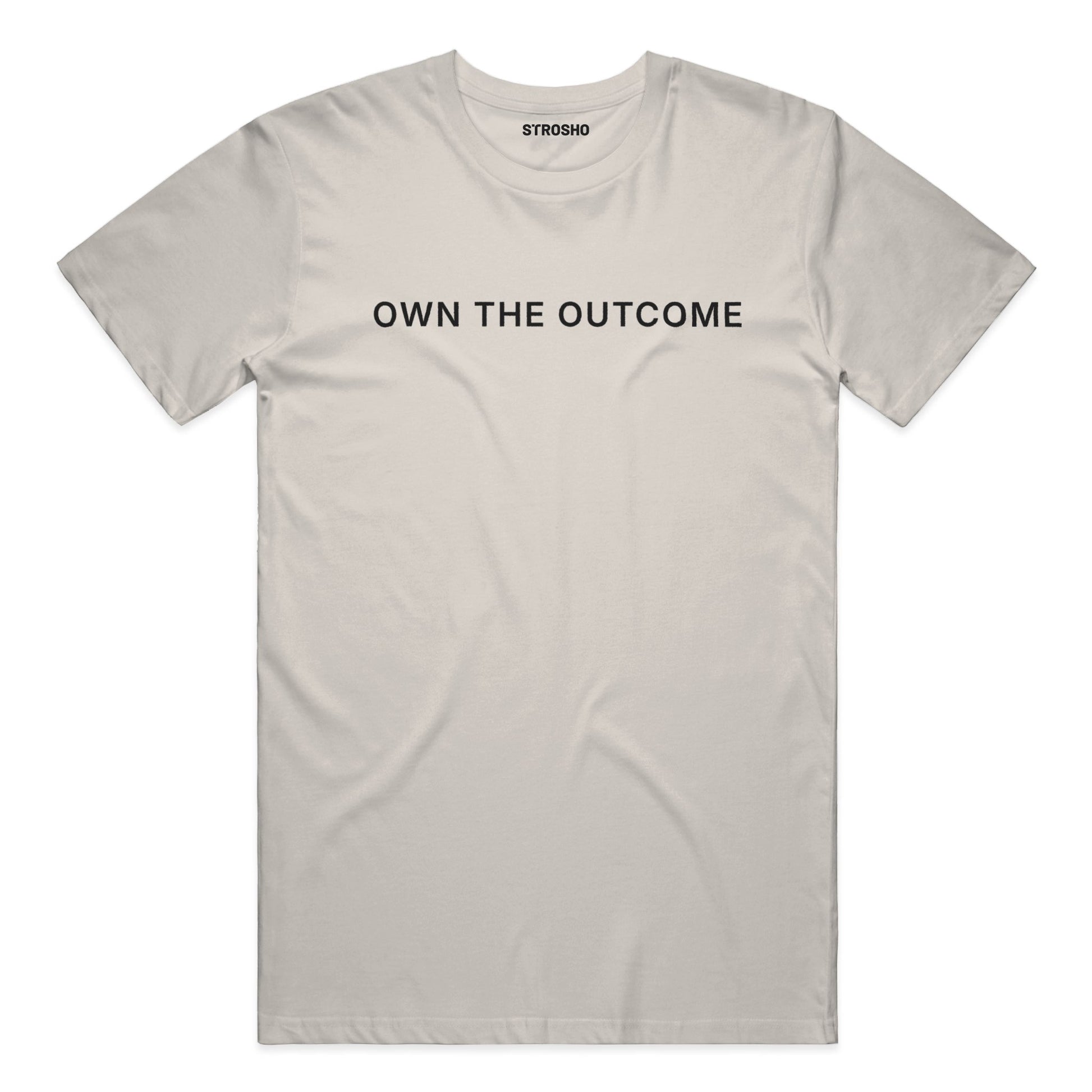 OWN THE OUTCOME Soft Tee - Vintage White