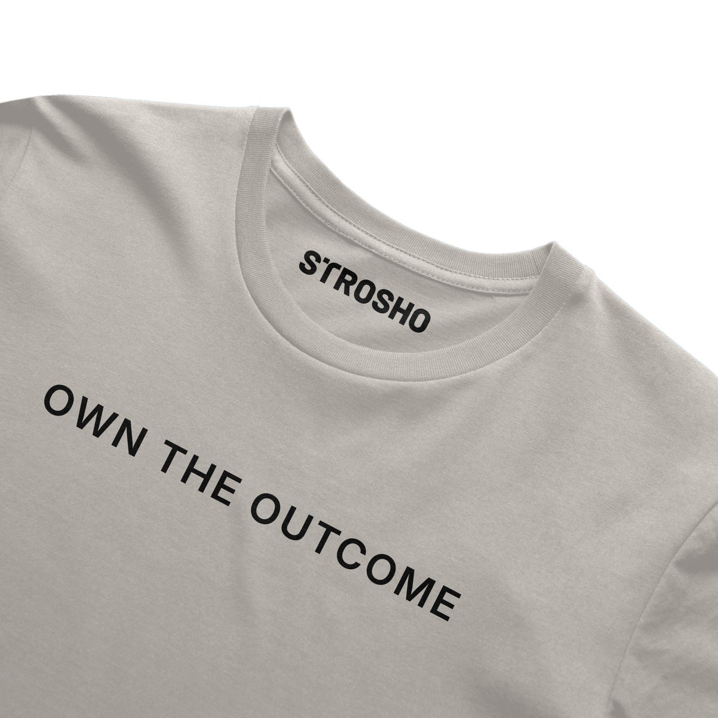OWN THE OUTCOME Soft Tee - Vintage White