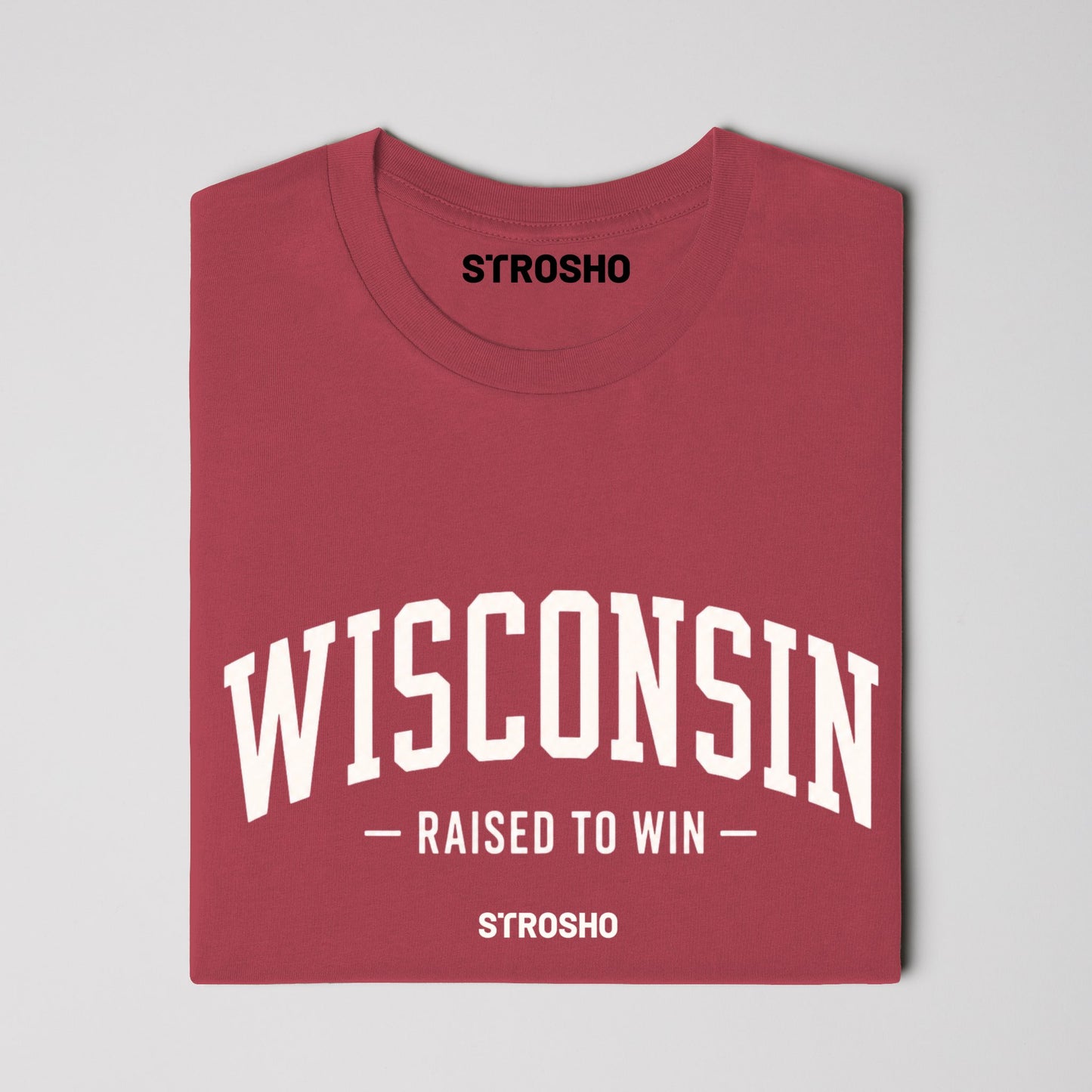 wisconsin brick red