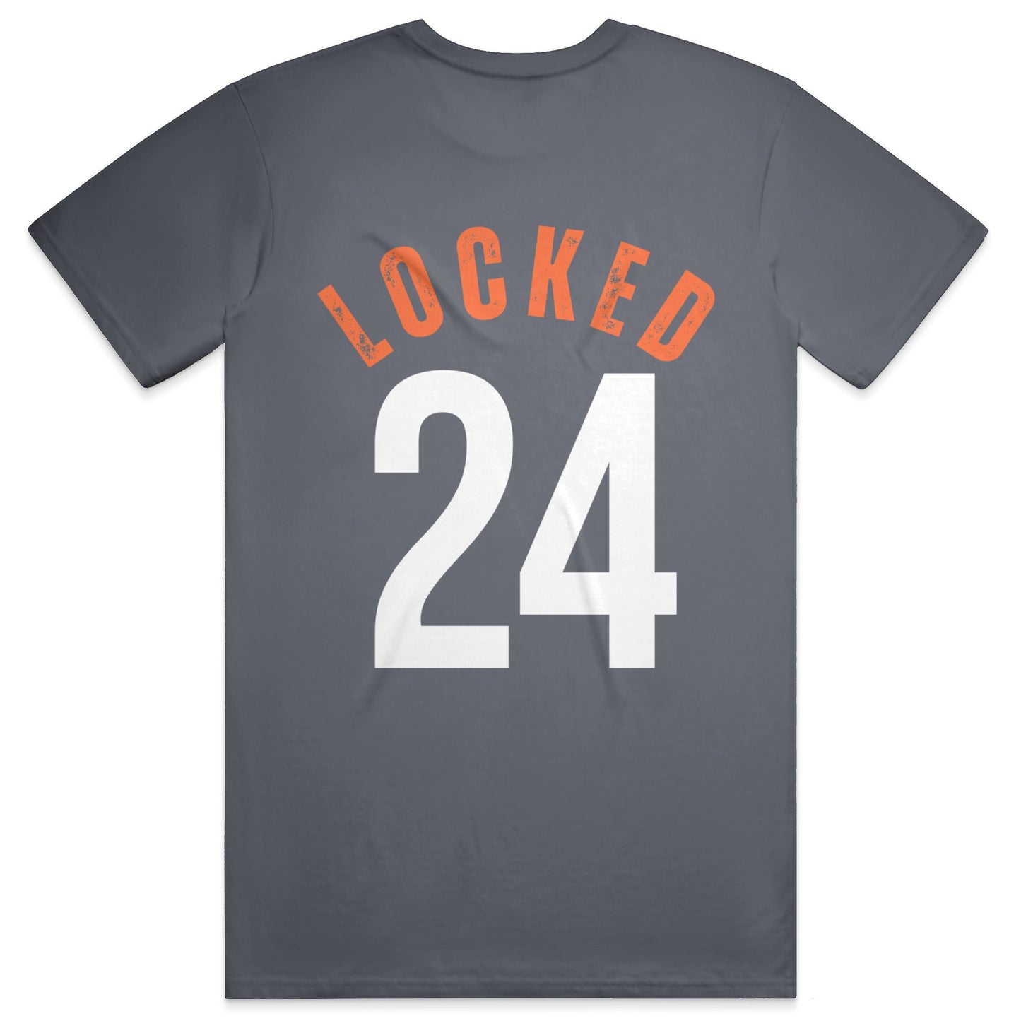 LOCKED 24 HEAVY FADED TEE - Indigo
