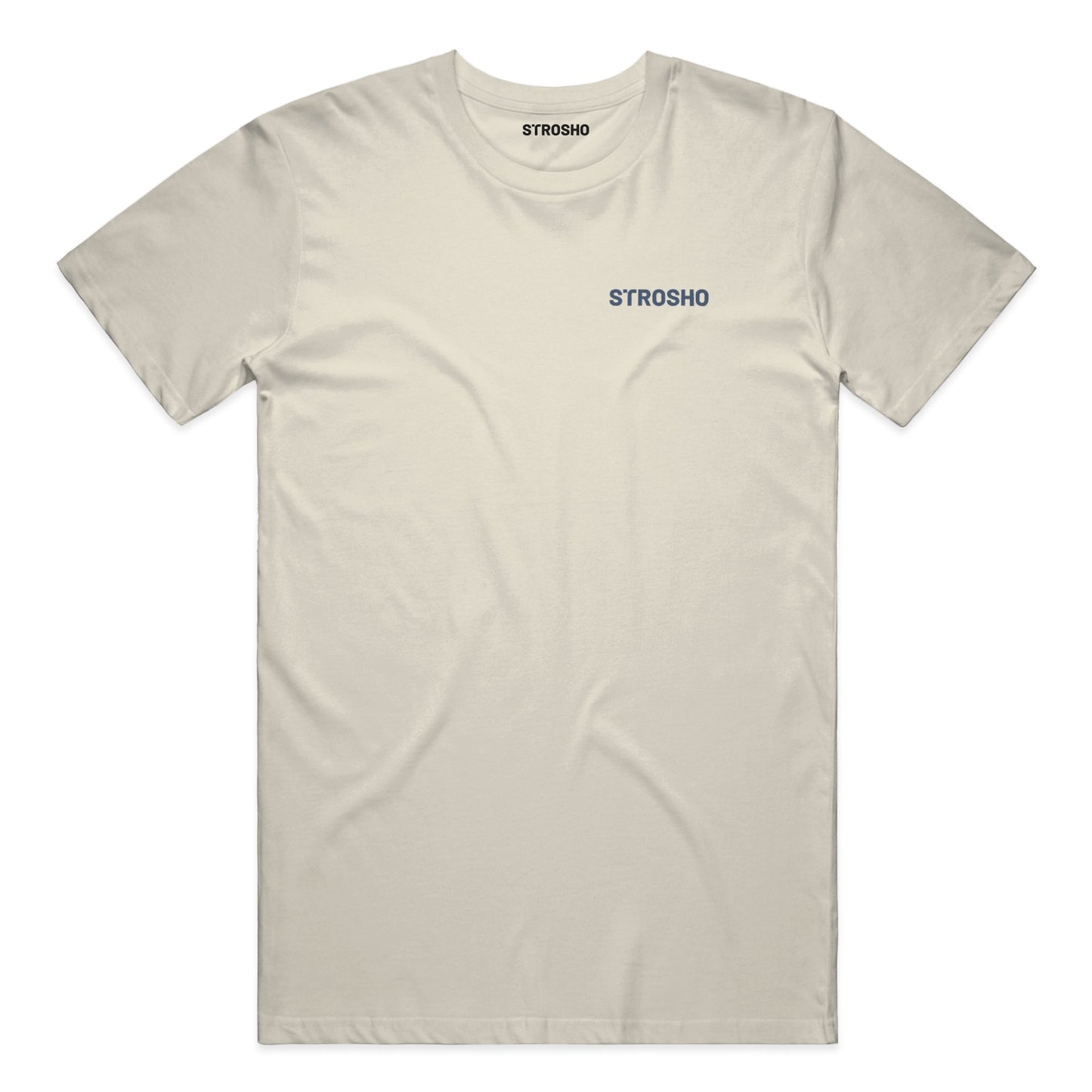 LOCKED 24 HEAVY FADED TEE - Ecru