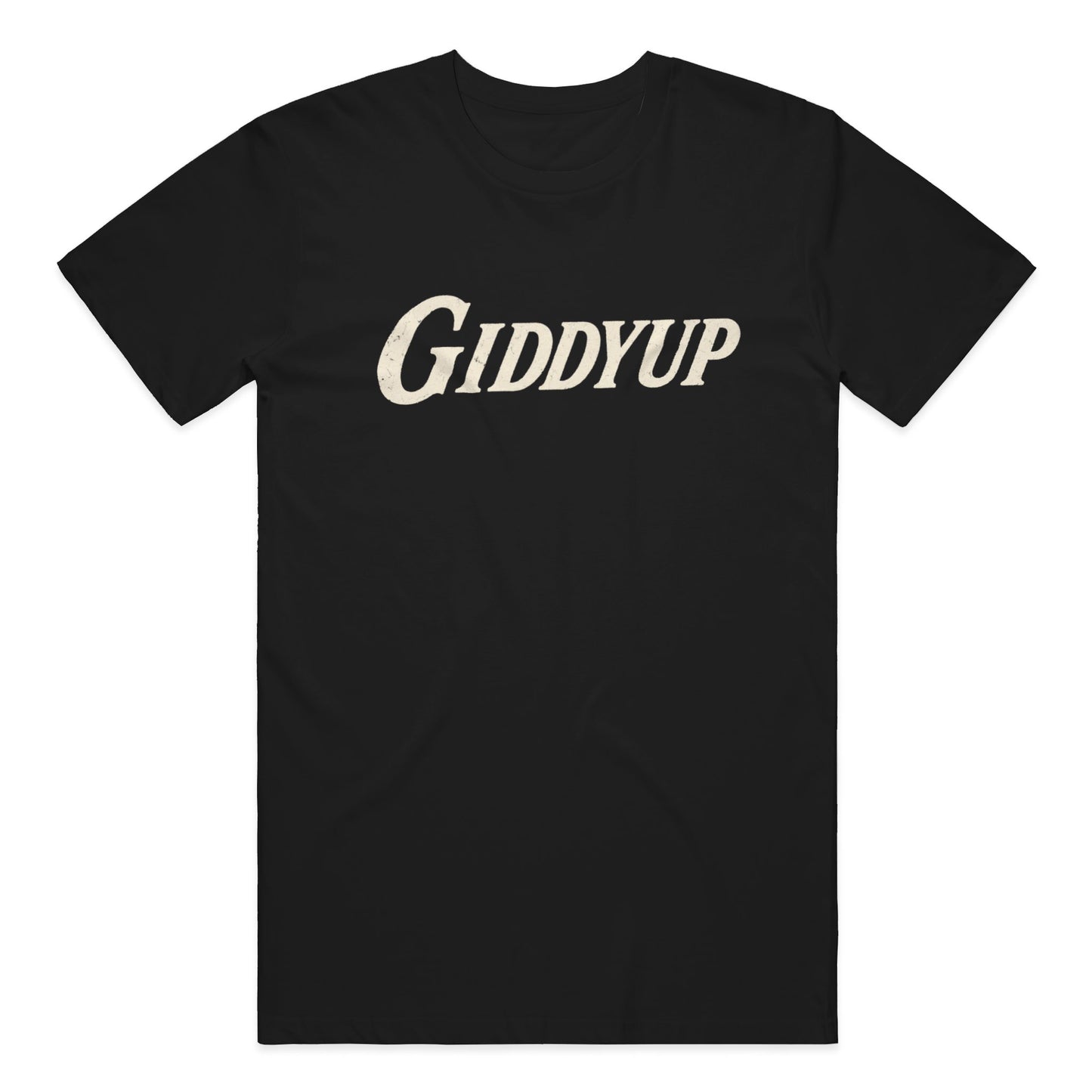 Giddup Cream on Black