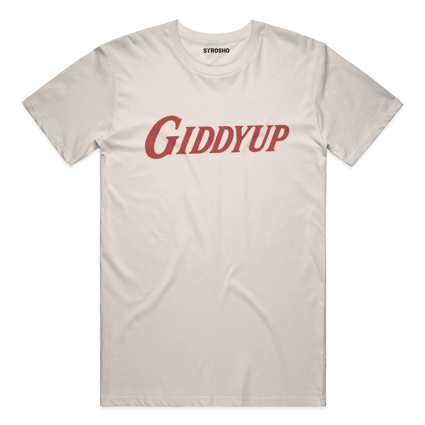 Giddyup Red on Cream