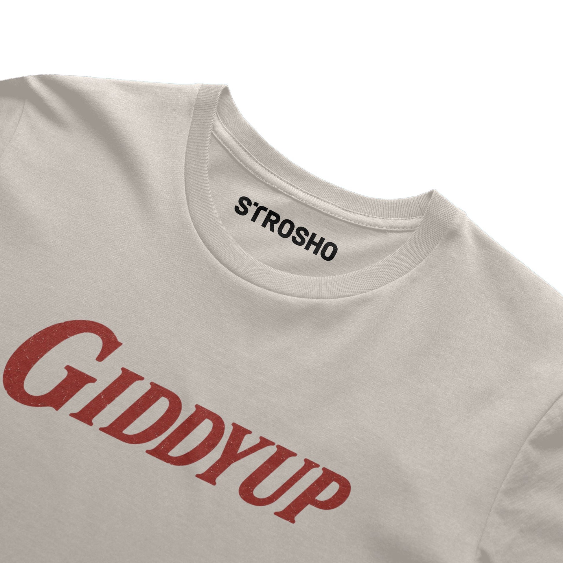 Giddyup Red on Cream