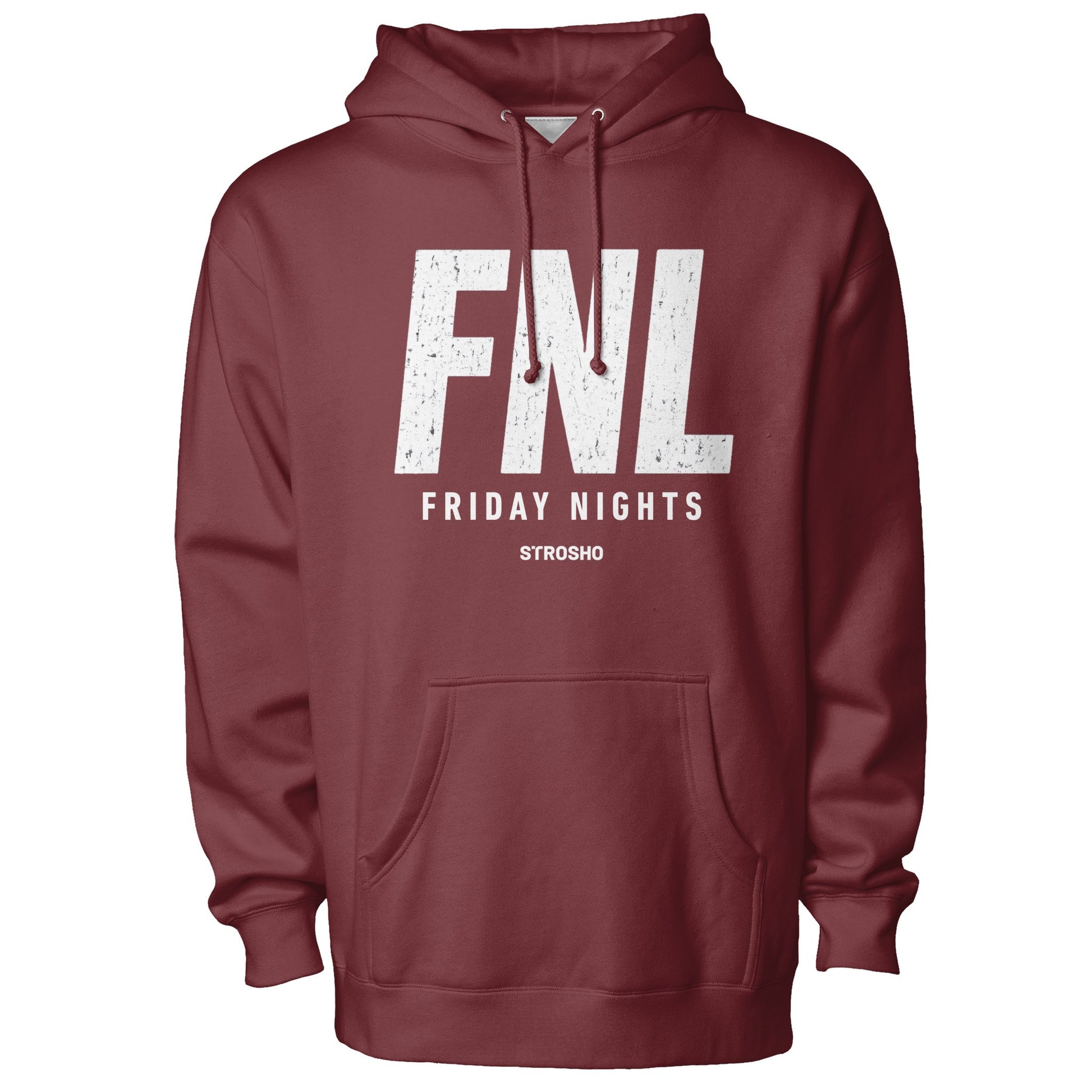 FNL Hoodie Maroon