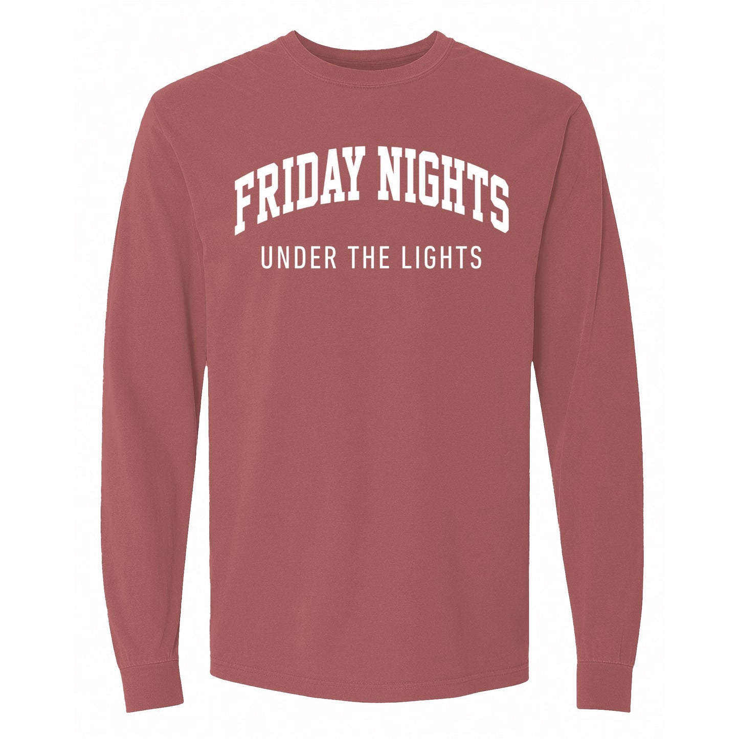 UNDER THE LIGHTS Midweight Long Sleeve Brick