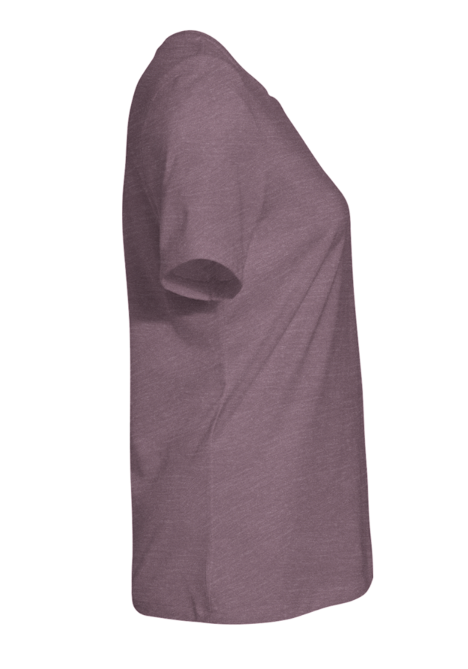 The Hustle Is The Inheritance Women’s Fitted Tee (Heather Mauve)