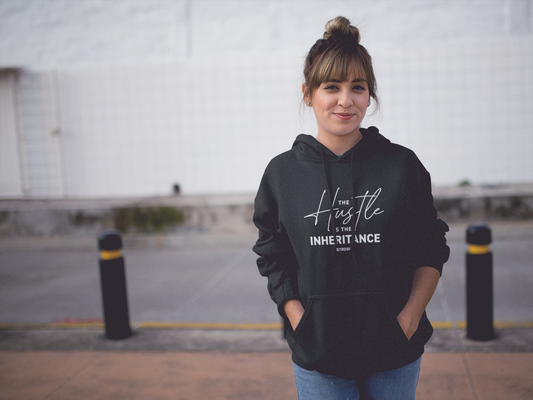 The Hustle Is the Inheritance Hoodie – Standard Edition (Black)
